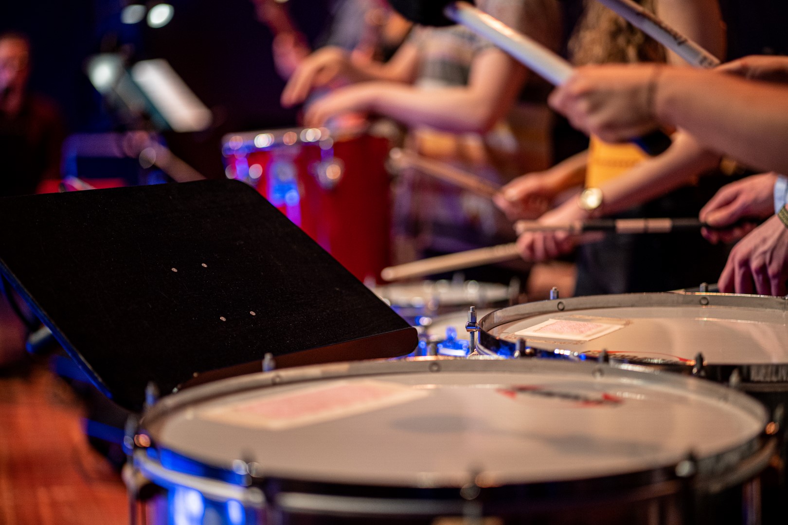 BrazilianBeatz beim Pop-Werkstattkonzert am 8. Februar 2020 in Großen Konzertsaal der Musikhochschule Lübeck  (© Maximilian Busch)